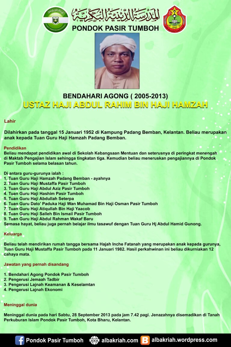 BIODATA TIMBALAN MUDIR 3 (1)